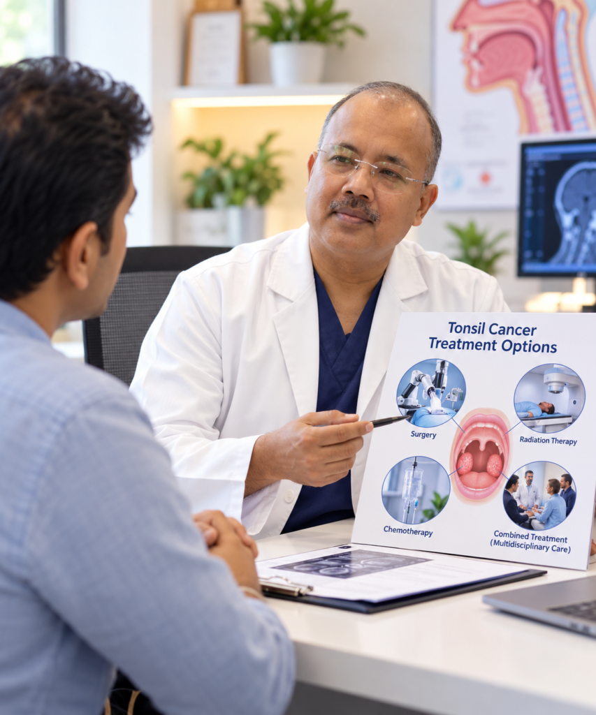 Advanced Tonsil Cancer Treatment Options